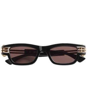 Bottega Veneta Bolt Squared Sunglasses - White