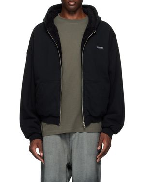 we11done Reversible Hoodie - Black
