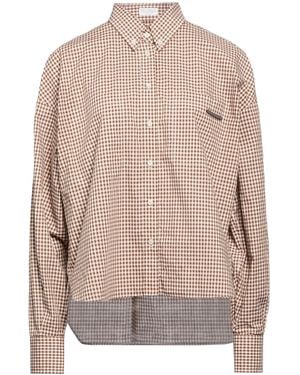 Brunello Cucinelli Plaid Shirt - Natural