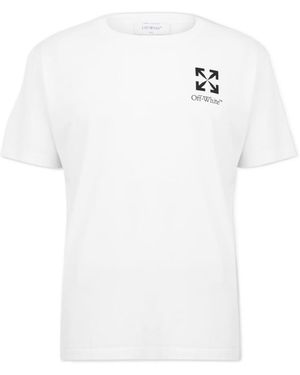 Off-White c/o Virgil Abloh Small Arrow Regular Fit T-Shirt - White