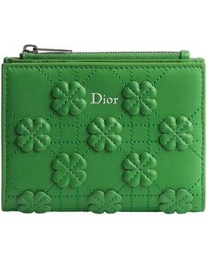 Dior Jardin Dahlia Wallet - Green