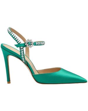 Stuart Weitzman Pointed-Toe High Heels - Green
