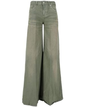 Dondup Marlen Wide-Leg Jeans - Green