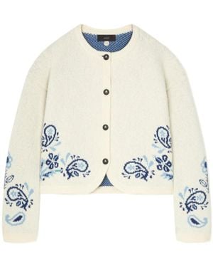 Alanui Island Roots Foulard Jacket - White