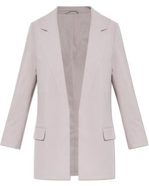 AllSaints Aleida Open-Front Blazer - Purple