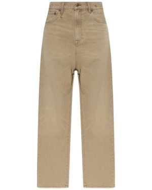 R13 Belt-Loop Jeans - Natural