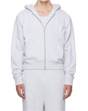 Entire studios Slim Zip Up Hoodie - Blue