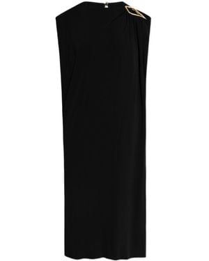 Lanvin Sleeveless Cutout Dress - Black