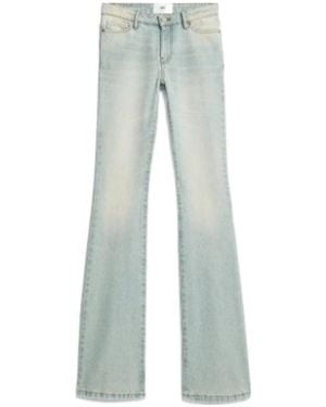 Ami Paris Ami Five-Pocket Flared Jeans - Blue