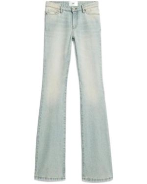 Ami Paris Ami Five-Pocket Flared Jeans - Blue
