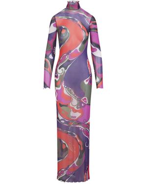 PUCCI Long Dress Tulle - Red