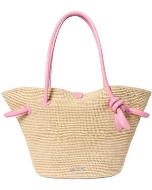 Jacquemus Turismo Woven Tote Bag - Natural