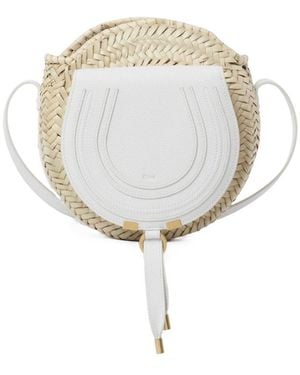 Chloé Marcie Crossbody Bag - White