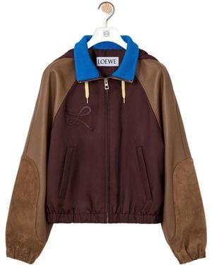 Loewe Bomber Jacket - Brown