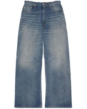 MM6 by Maison Martin Margiela Frayed Jeans - Blue