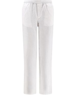 Aspesi Elastic Waist Casual Pants - White