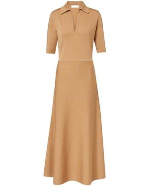 Gabriela Hearst Short Sleeve Dress - Natural
