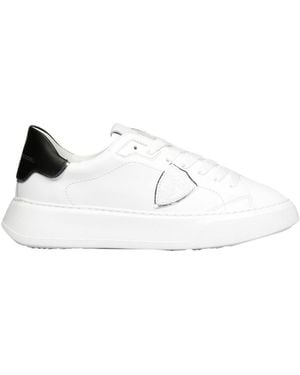 Philippe Model Lace Up Casual Shoes - White