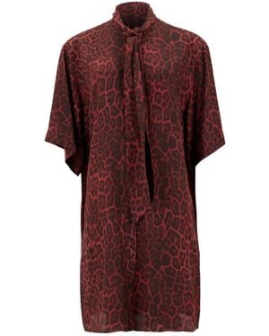 Stella McCartney Short Sleeve Dress - Red