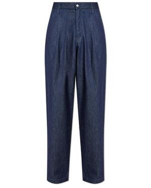 Dries Van Noten Jeans With Belt Loops - Blue
