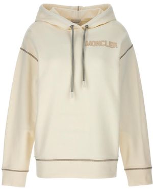 Moncler Long-Sleeved Jumper - Natural