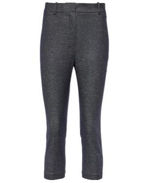 Magda Butrym High-Rise Wool And Cotton Cropped Trousers - Grey