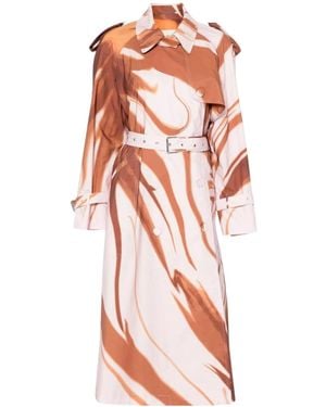 Dries Van Noten Long Sleeve Coat - Pink