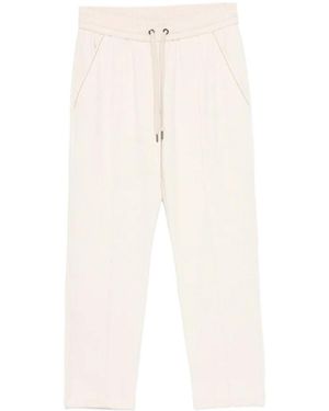 Brunello Cucinelli Drawstring Sweatpants - White