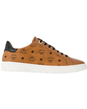 MCM Strap Casual Trainers - Brown