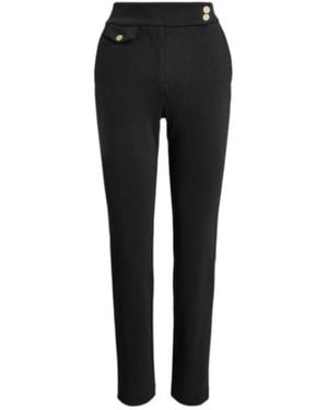 Ralph Lauren Buttoned Pants - Black