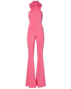 GIUSEPPE DI MORABITO Elasticity Plain Knit Bodysuit - Pink