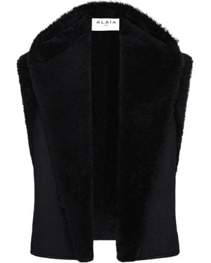 Alaïa Hooded Vest - Black