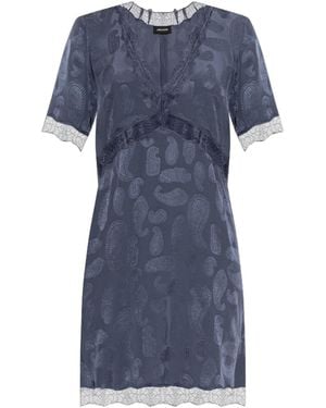 Zadig & Voltaire Silk Dress 'Redoxa' - Blue