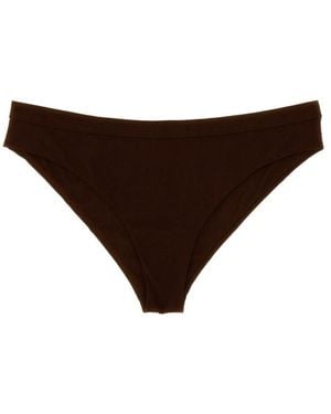 Jil Sander Sporty Bikini Briefs - Brown