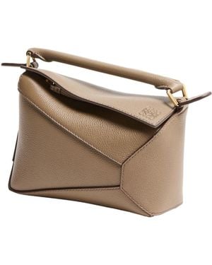 Loewe Puzzle Edge Mini Bag - Natural