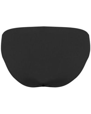 Ralph Lauren Ring-Front Hipster Bikini Bottoms - Black