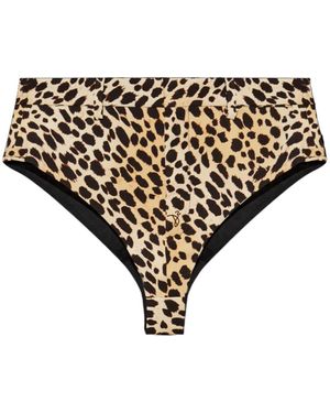DSquared² X Bettter Leopard Printed Shorts - Black