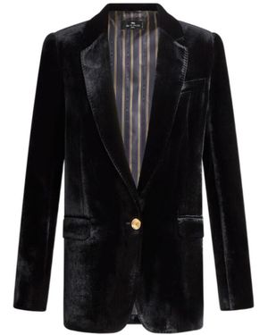 Etro Velvet Jacket - Black