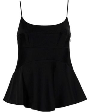 Theory Flared Hem Camisole - Black