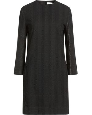 Chloé Crewneck Bodycon Dress - Black