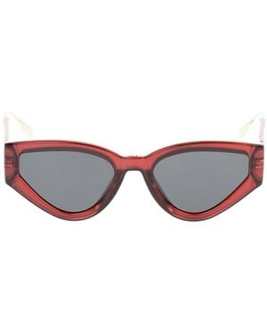Dior Full-Rim Sunglasses - White