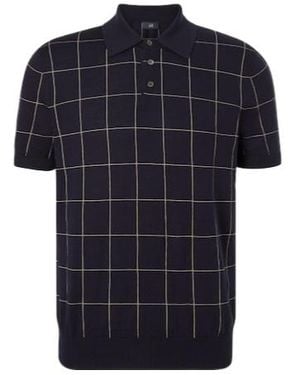 dunhill Colorblocked Cotton And Silk Jumper - Blue