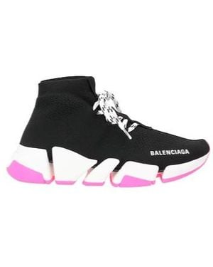 Balenciaga Knit Sock Shoes - Black