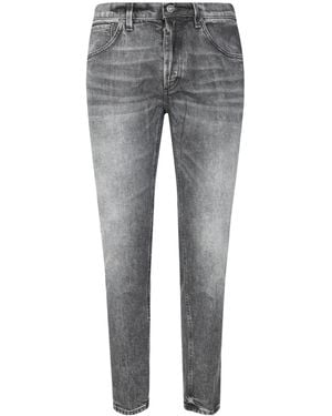 Dondup Logo Jeans - Grey