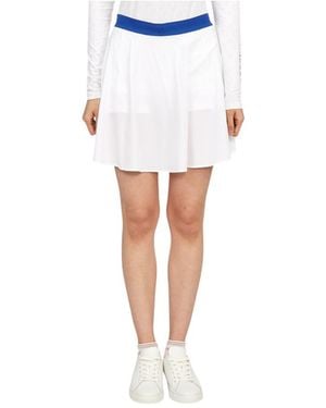 J.Lindeberg Pleated Midi Skirt - White