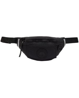 Canada Goose Logo-Appliquéd Nylon Belt Bag - Black