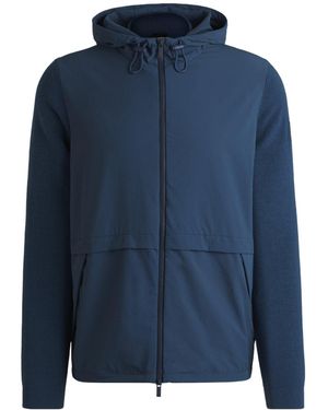 BOSS Simple And Casual Coat - Blue