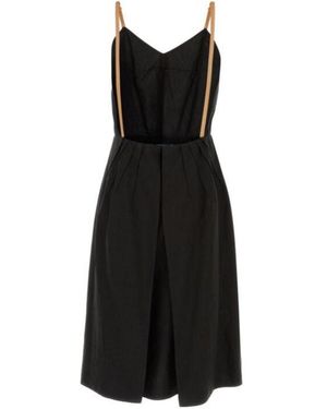 Prada Linen Dresses for Women | Lyst