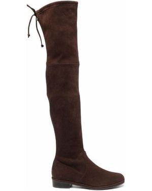 Stuart Weitzman Lowland Thigh-High Boots - Brown