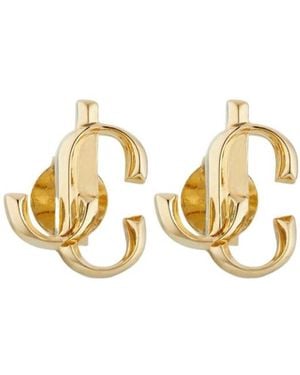 Jimmy Choo Jc Mini Studs - Metallic